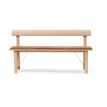 Siedzisko na ławkę Position 155 cm - Skóra naturalna - Form & Refine
