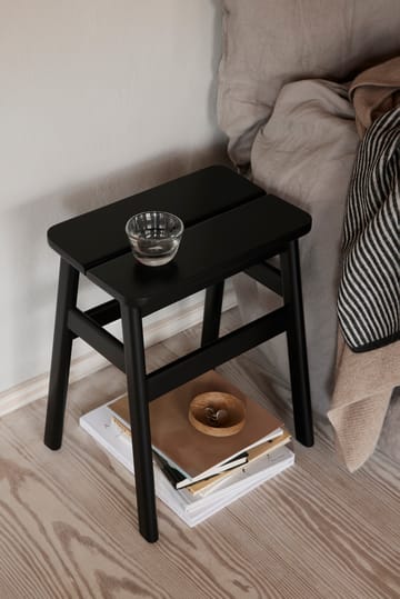 Stołek Angle Standard 45 cm - Black - Form & Refine