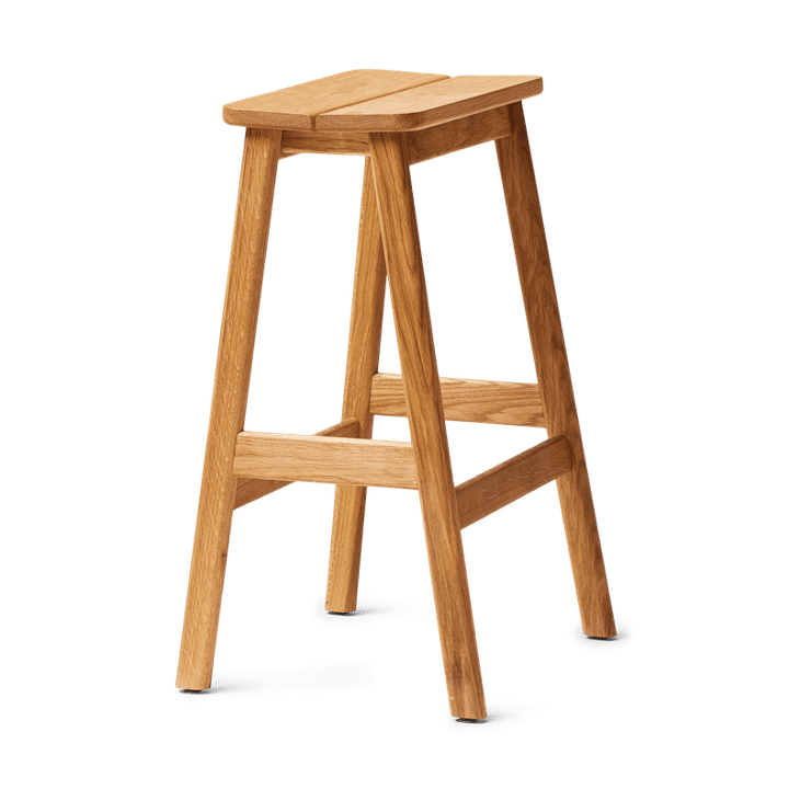 Stołek barowy Angle Standard 65 cm - Dąb - Form & Refine