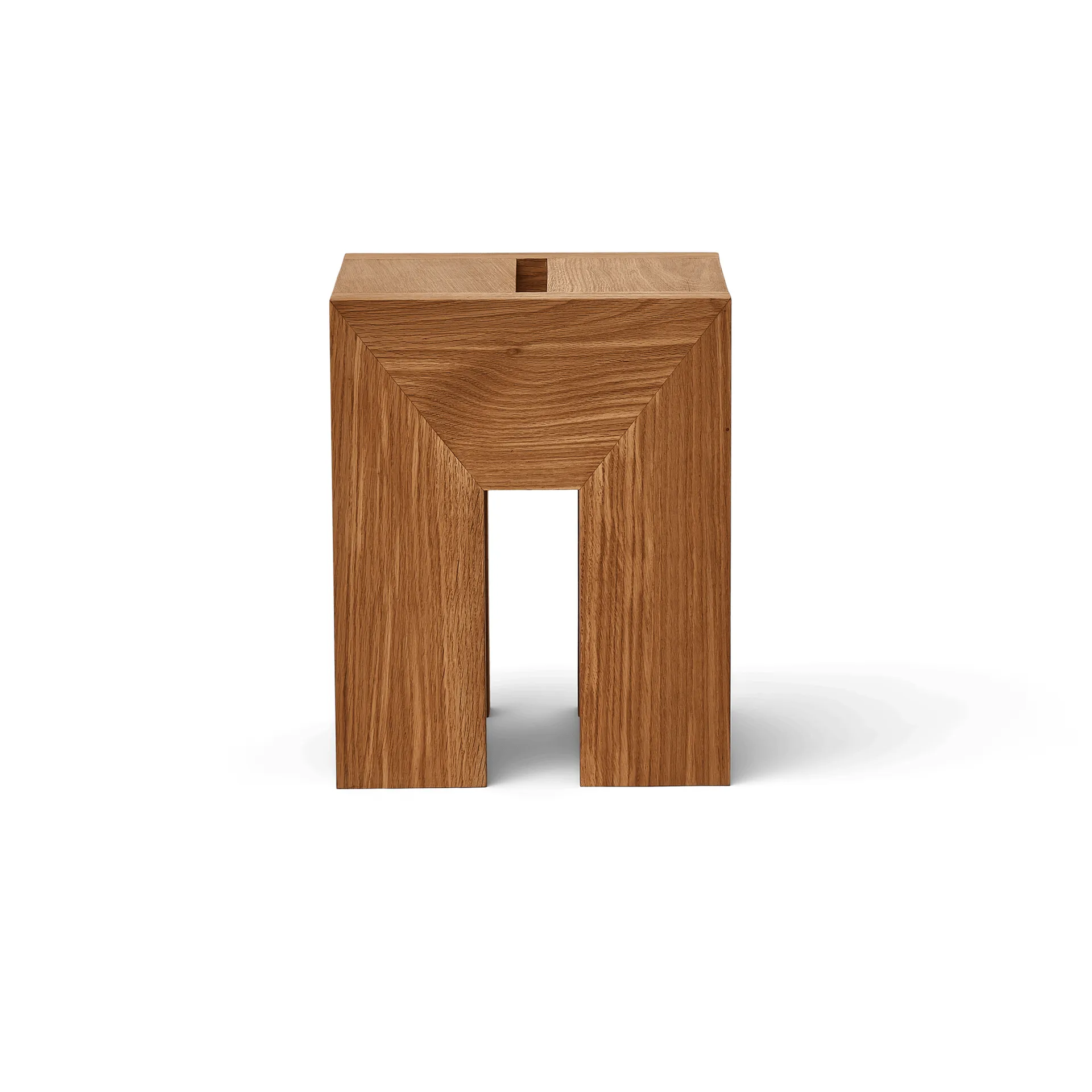 Stolik boczny Monolith, Dąb, 29x29x36 cm Form & Refine