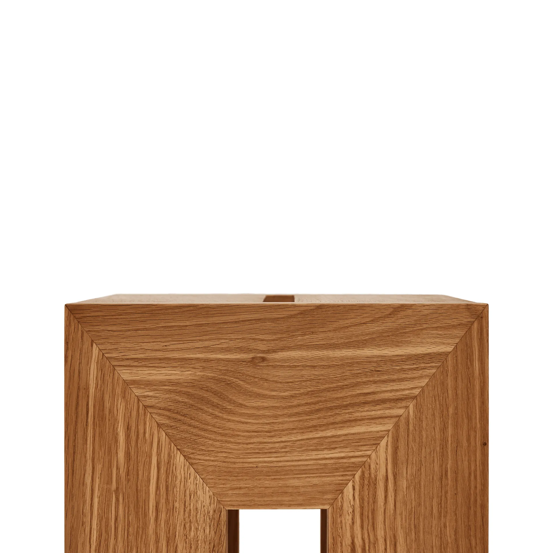 Stolik boczny Monolith, Dąb, 29x29x36 cm Form & Refine