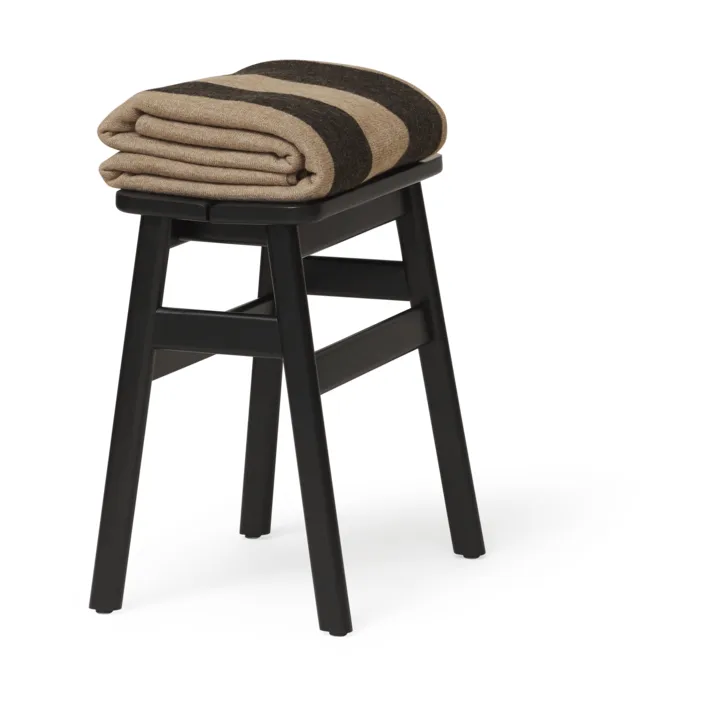 Taboret okrągły Angle Standard 45 cm, Black, Ø32x46 cm Form & Refine