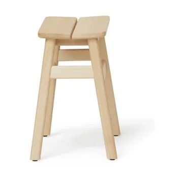 Taboret okrągły Angle Standard 45 cm - Buk, Ø32x46 cm - Form & Refine