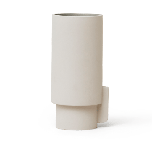 Wazon Alcoa L - Light grey - Form & Refine