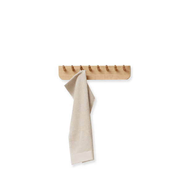Wieszak ścienny Echo 40 cm, Biała dąb Form & Refine