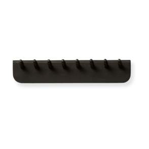 Wieszak ścienny Echo 40 cm - Black - Form & Refine