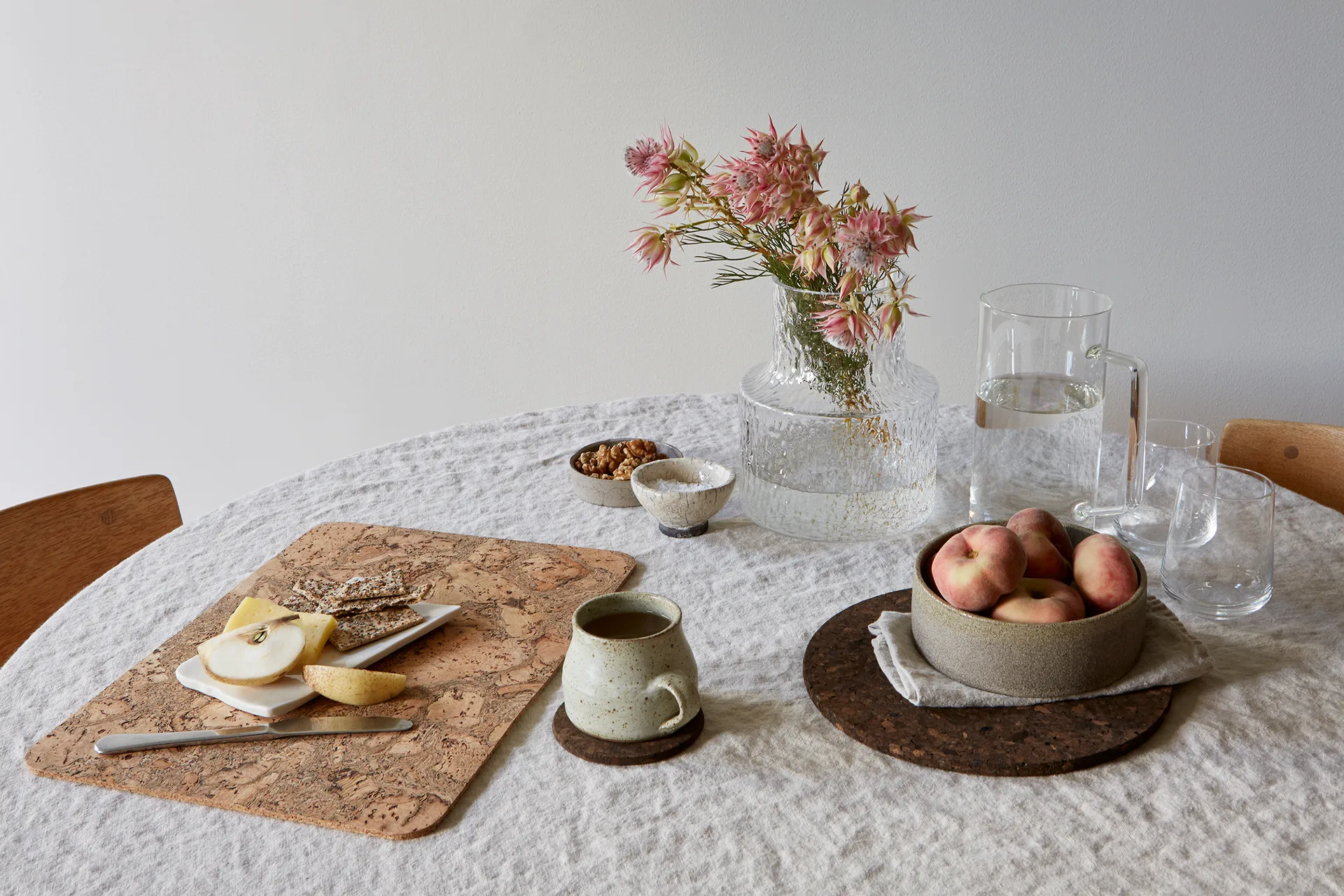 Cork podkładka na stół 30x40 cm 2-pak, Naturalne Formgatan