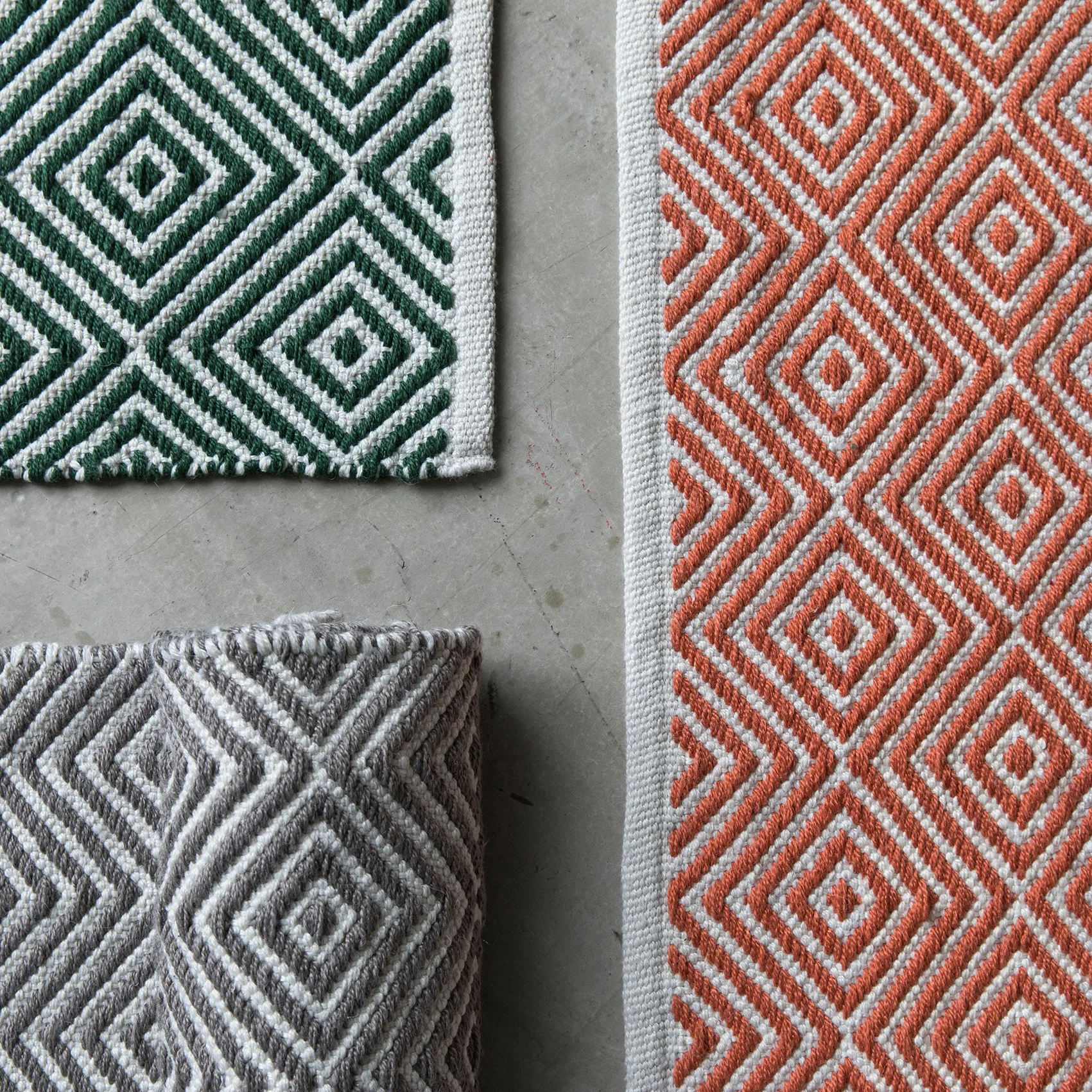 Dywan Diamond 140x200 cm, Palony pomarańczowy Formgatan