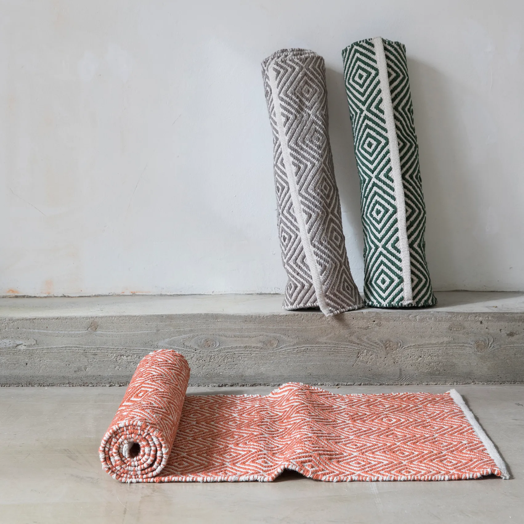 Dywan Diamond 70x200 cm, Szary Formgatan