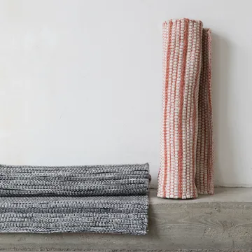 Dywan Stripe 70x200 cm - Palony pomarańczowy - Formgatan