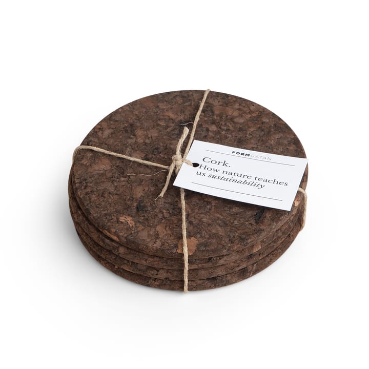 Podkładki korkowe Cork 4 szt., Smoked Formgatan