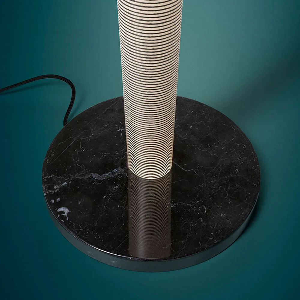 Lampa podłogowa Mite Anniversario, Czarny Foscarini