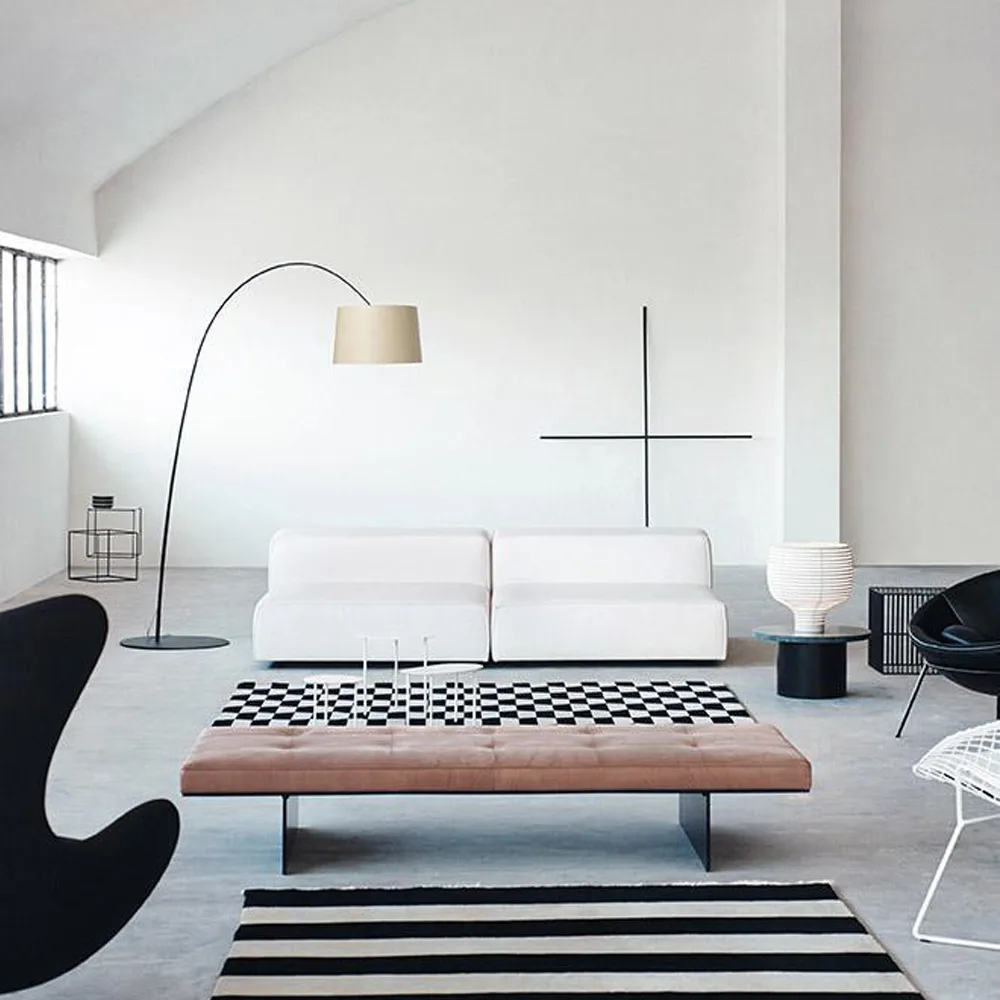 Lampa podłogowa Twiggy Wood, Czarny Foscarini