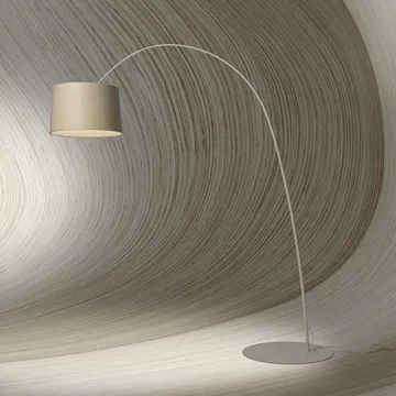 Lampa podłogowa Twiggy Wood - Czarny - Foscarini