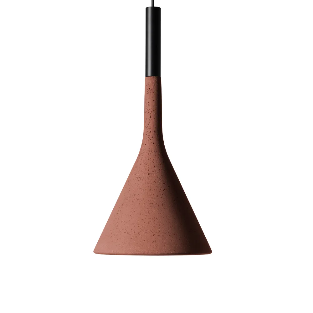 Lampa wisząca Aplomb , Czerwony Foscarini