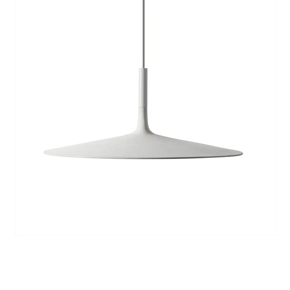 Lampa wisząca Aplomb Large, Biały beton Foscarini