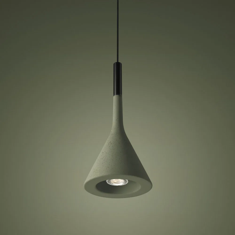 Lampa wisząca Aplomb , Zielony Foscarini