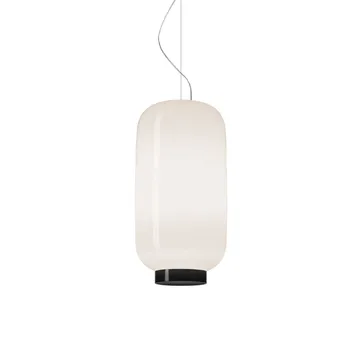 Lampa wisząca Chouchin 2 Reverse - biały/czarny - Foscarini