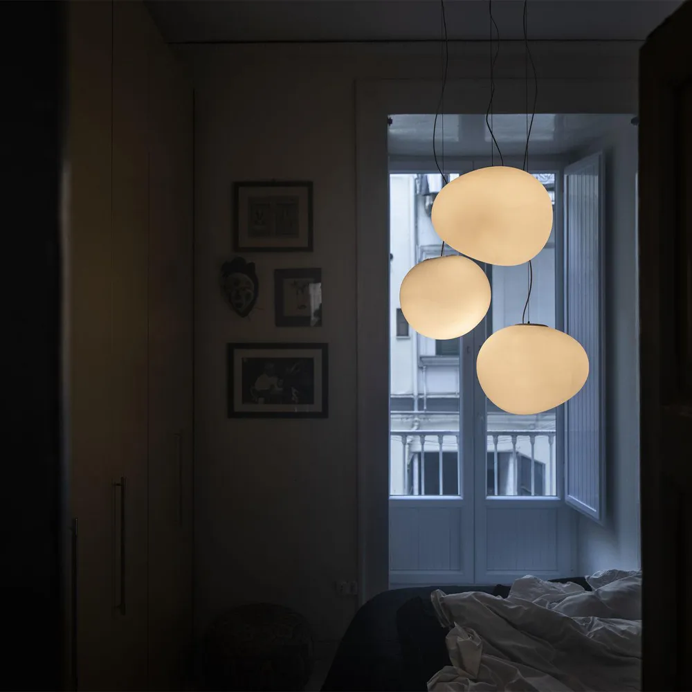 Lampa wisząca Gregg grande, Biały Foscarini