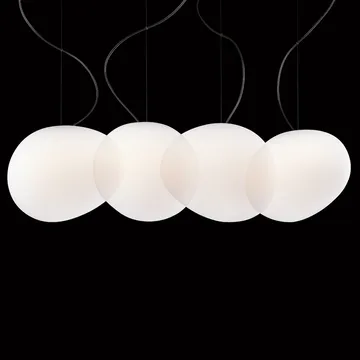 Lampa wisząca Gregg media - Biały - Foscarini