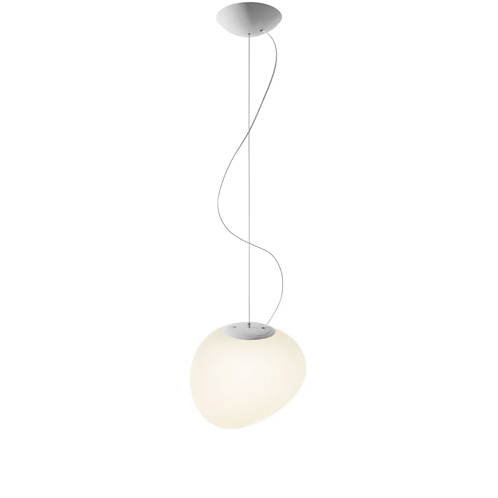 Lampa wisząca Gregg midi , Biały Foscarini