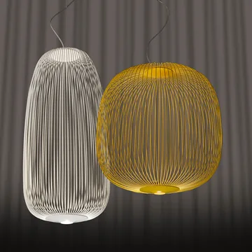 Lampa wisząca Spokes 1  - Biały - Foscarini