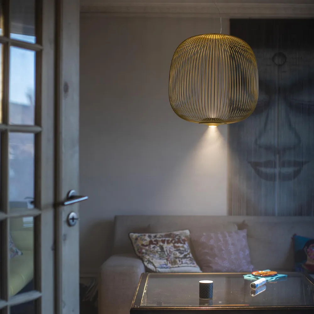 Lampa wisząca Spokes 2, Biały Foscarini