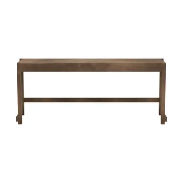 Ławka Bench 01 - Brzoza ciemnobrązowa, 114,6x37x46 cm - FRAMA