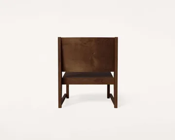 Fotel Easy Chair 01 - Brzoza ciemnobrązowa - FRAMA