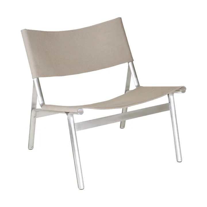 Fotel Union - Aluminium-Sandstone Linen - FRAMA