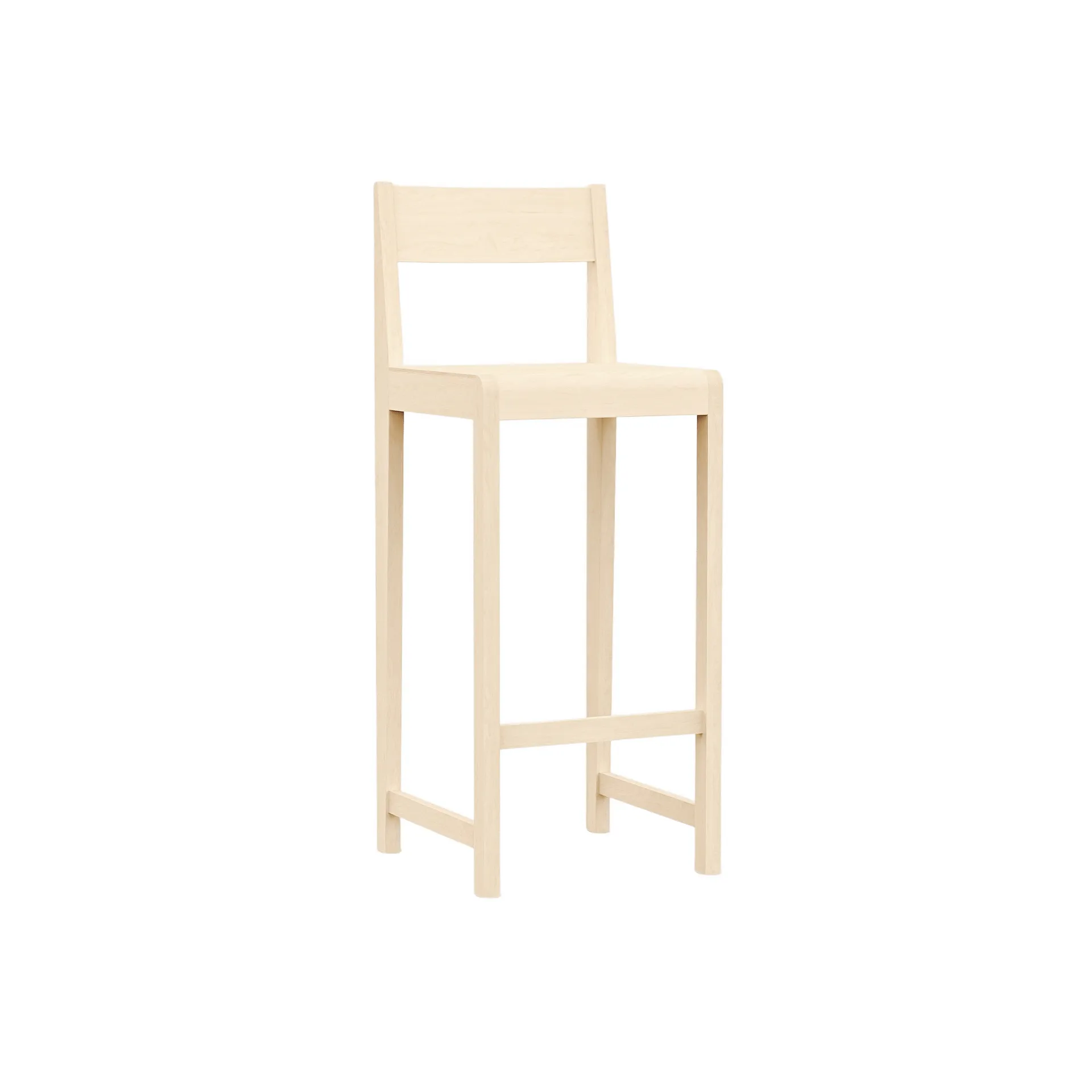 Krzesło barowe Bar Chair 01, Brzoza, 76 cm FRAMA