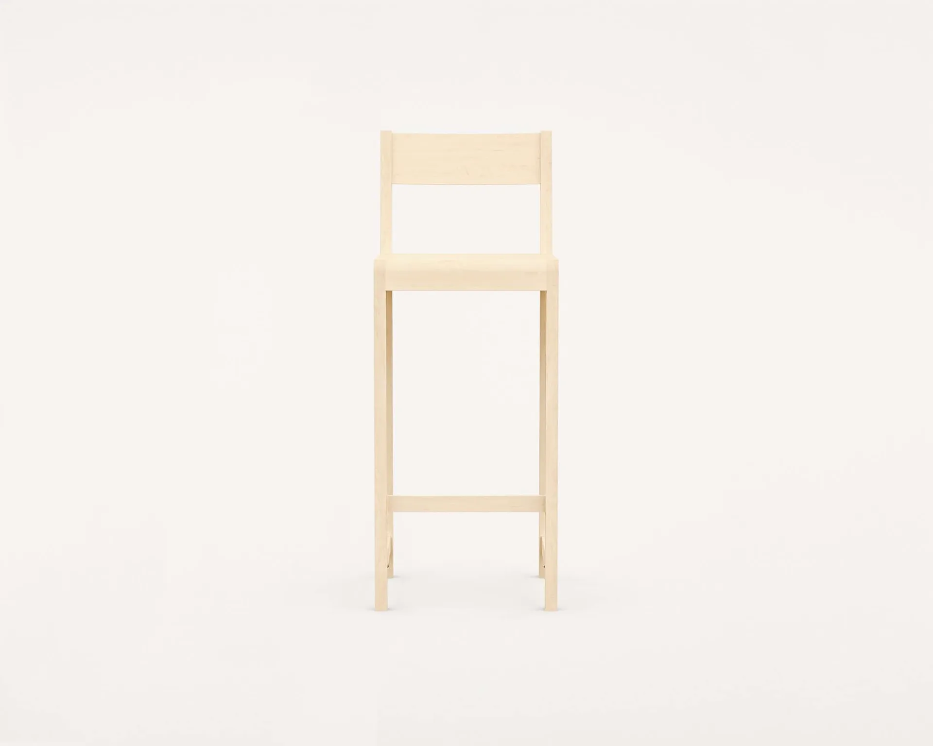 Krzesło barowe Bar Chair 01, Brzoza, 76 cm FRAMA
