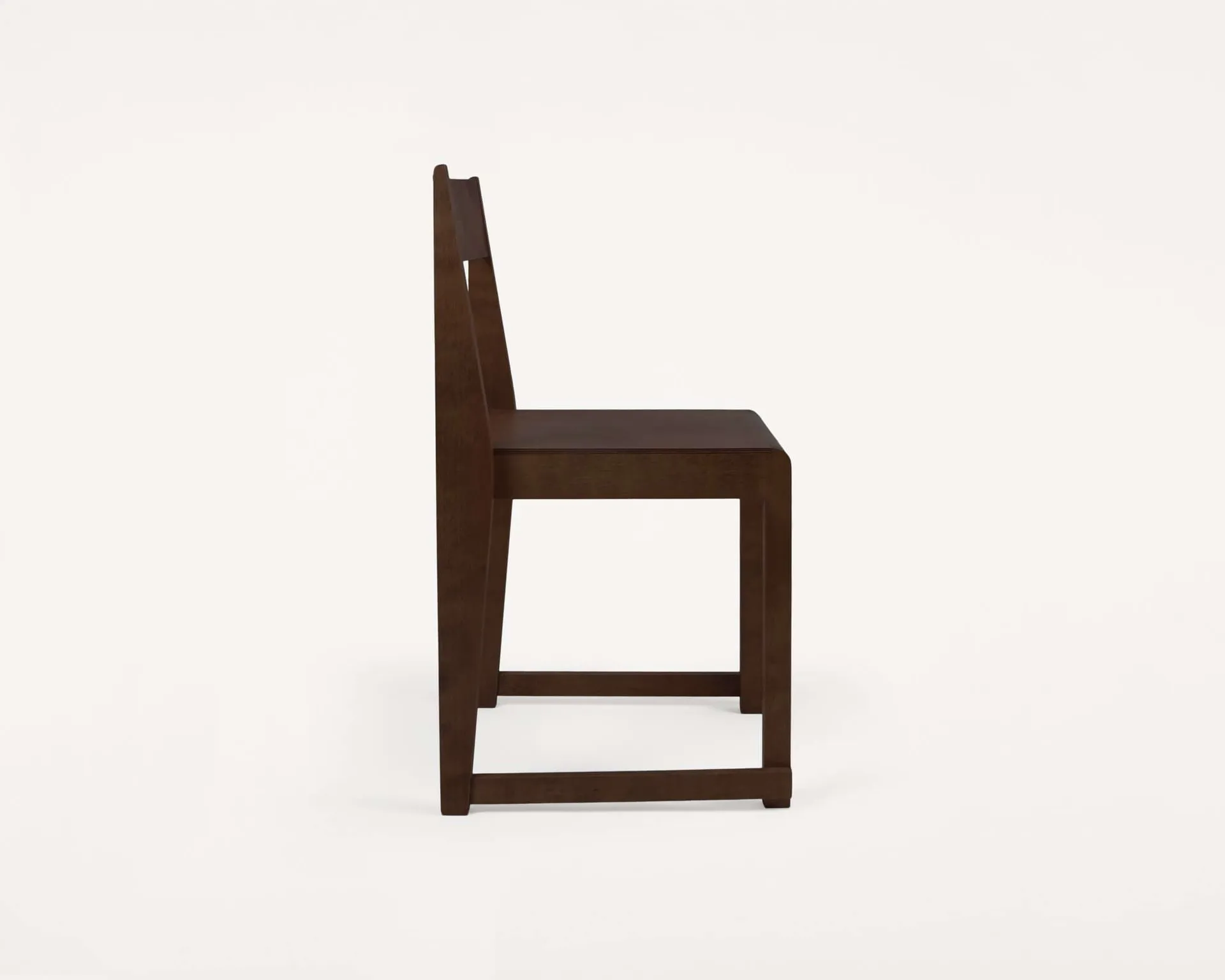 Krzesło Chair 01, Brzoza ciemnobrązowa FRAMA