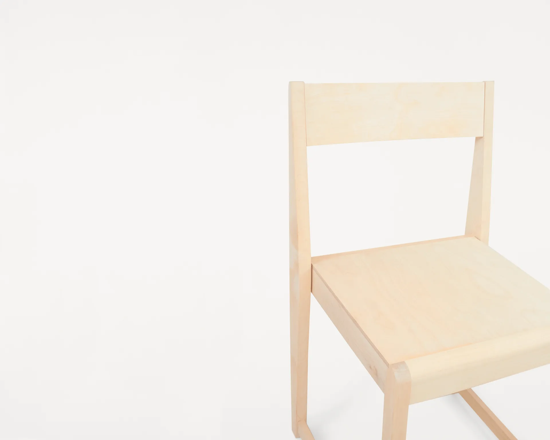 Krzesło Chair 01, Brzoza FRAMA