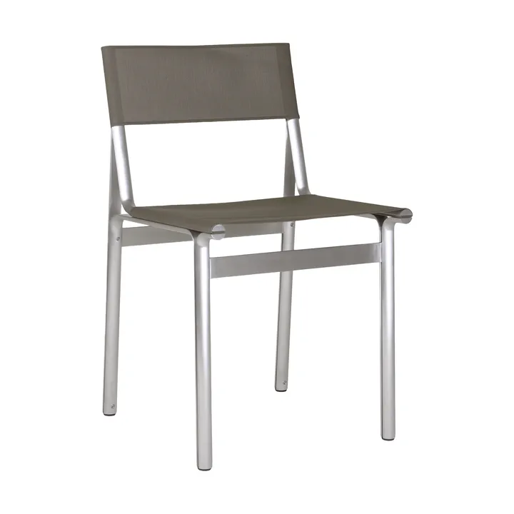 Krzesło Union - Aluminium-Taupe Mesh - FRAMA