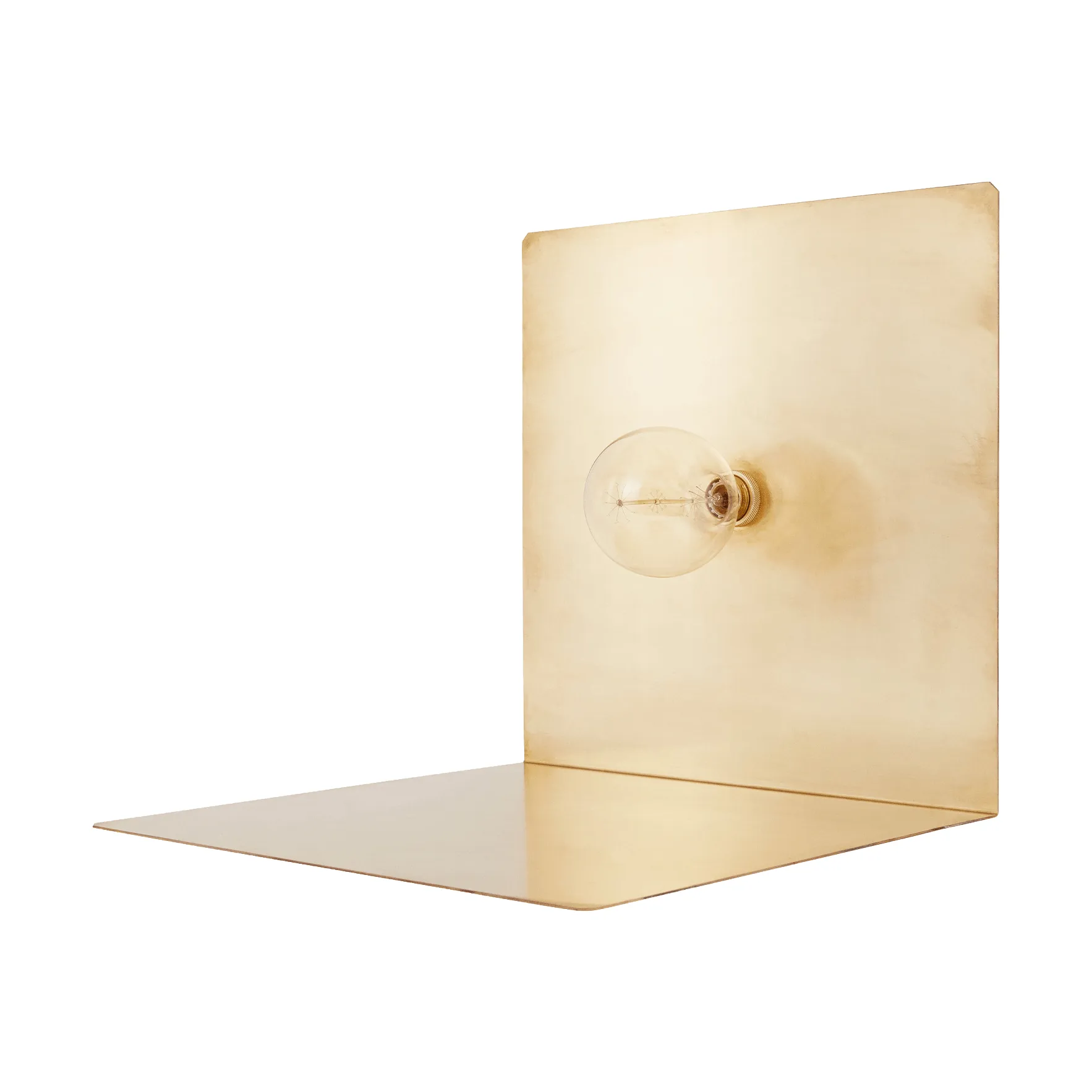 Lampa podłogowa 90° Floor Light, Brass FRAMA