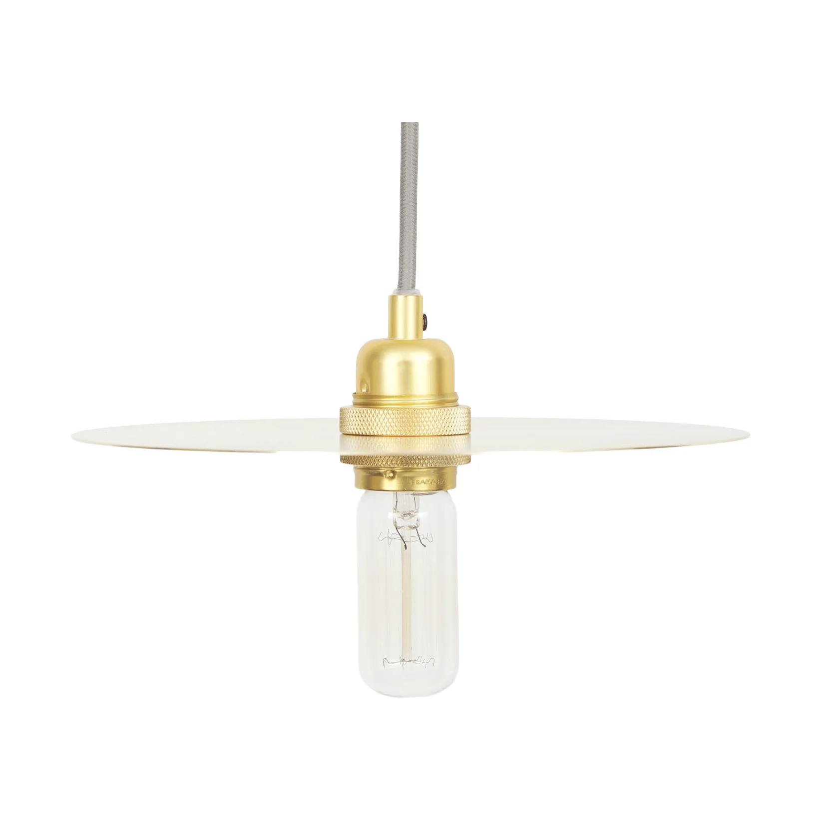 Lampa wisząca Circle Shade, Mosiądz, Ø25 cm FRAMA