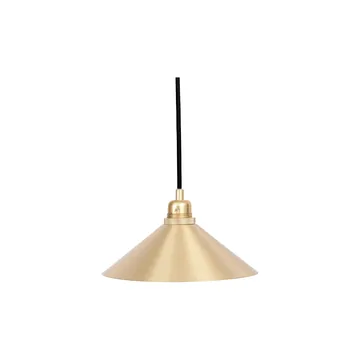 Lampa wisząca Cone Shade - Brass. small, Ø25 cm - FRAMA