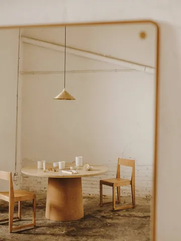 Lampa wisząca Cone Shade - Brass. small, Ø25 cm - FRAMA