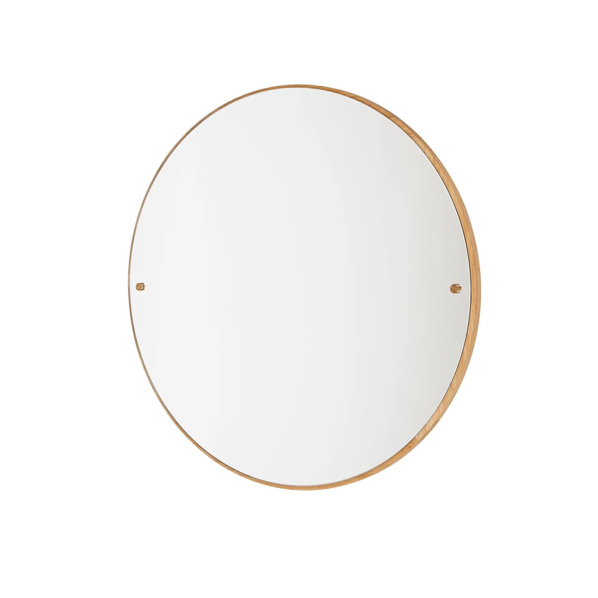 Lustro CM Circle, Dąb, large, Ø70 cm FRAMA