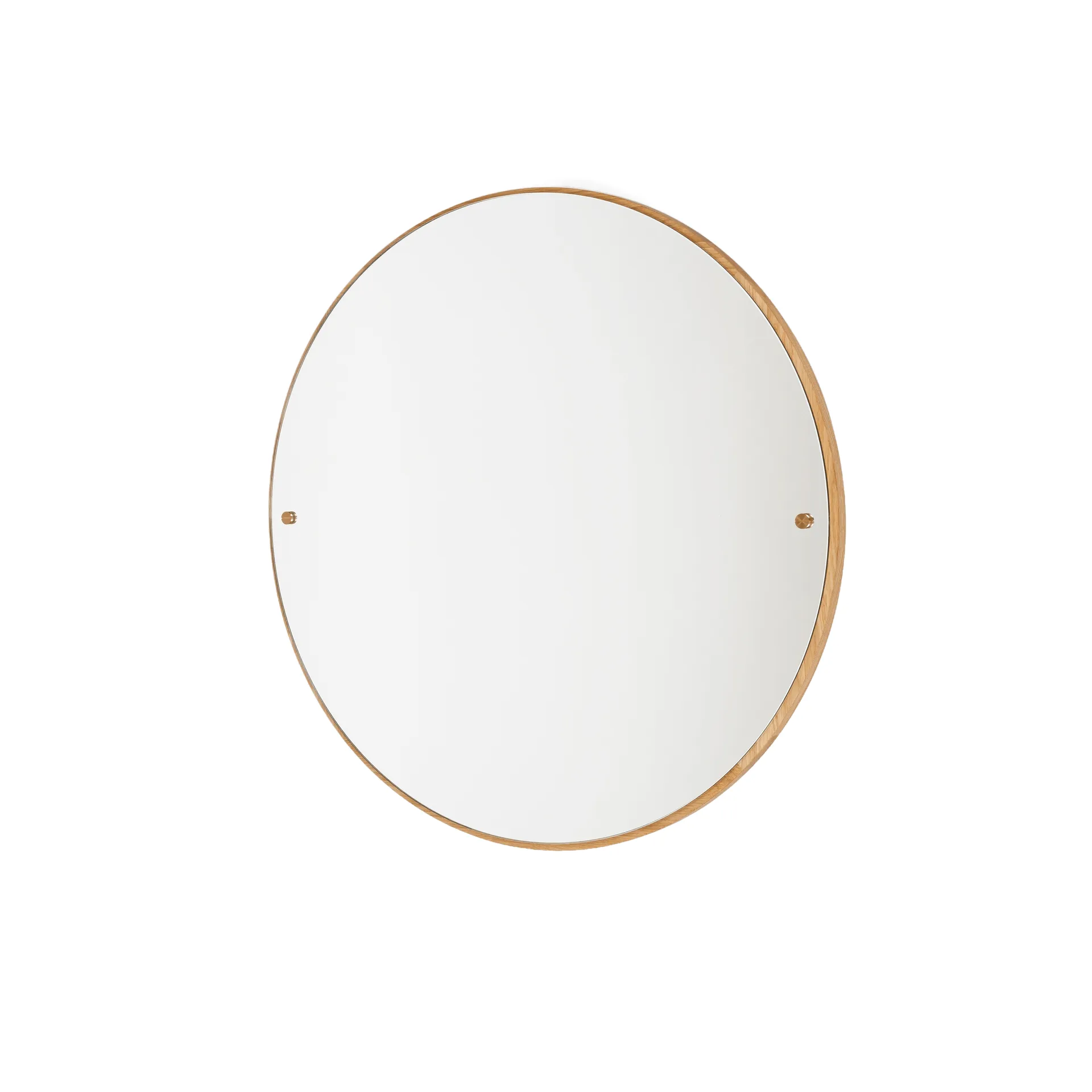 Lustro CM Circle, Dąb, medium, Ø60 cm FRAMA