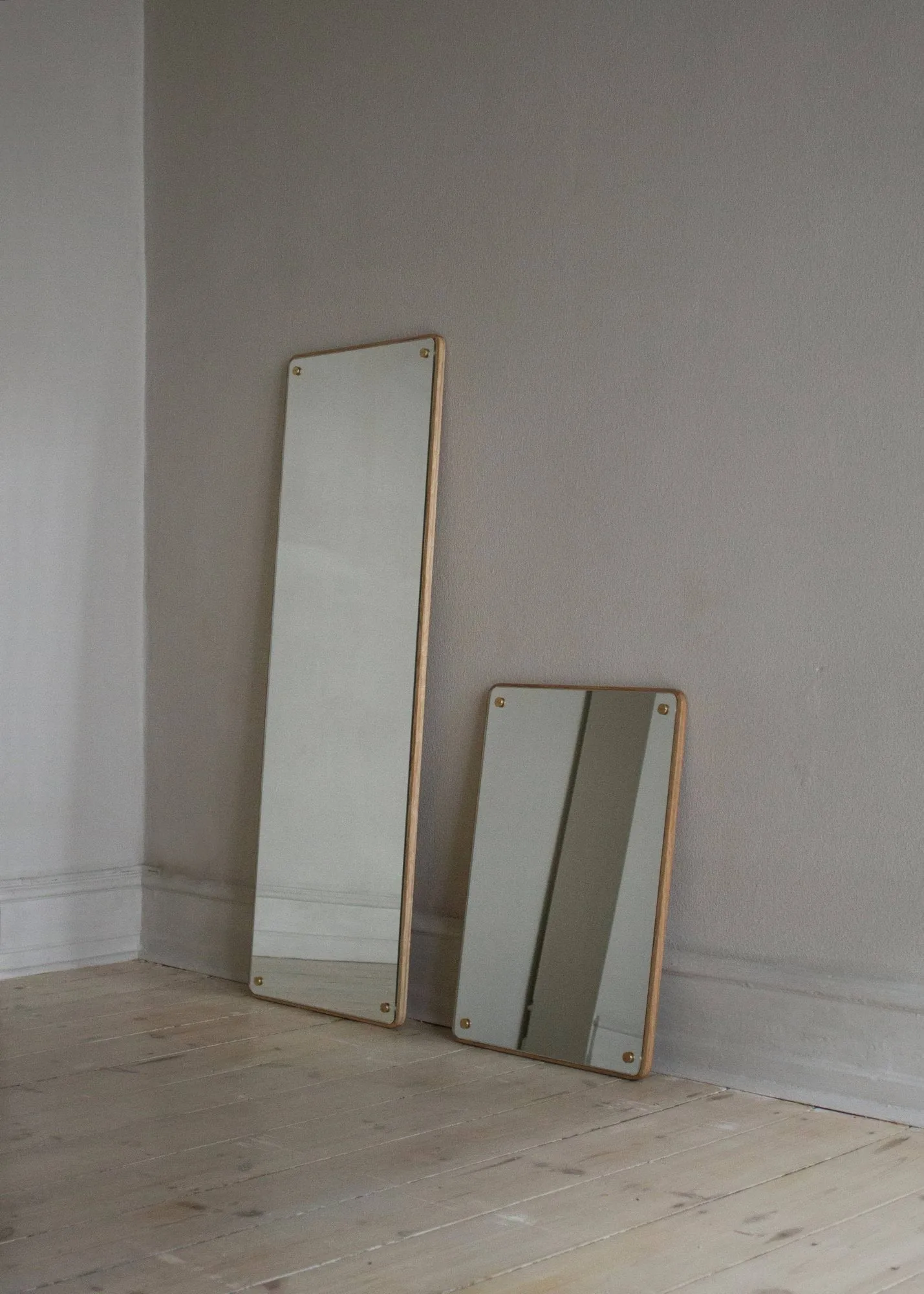 Lustro RM-1 Rectangular, Dąb, large, 118x40 cm FRAMA