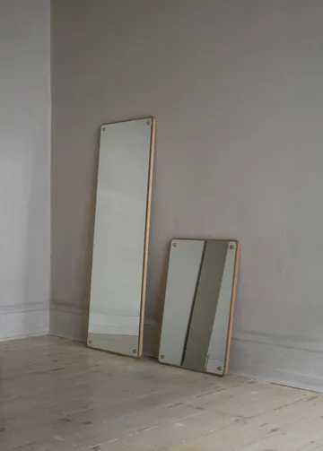 Lustro RM-1 Rectangular - Dąb, large, 118x40 cm - FRAMA