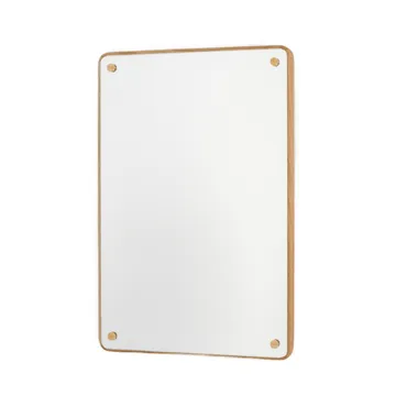 Lustro RM-1 Rectangular - Dąb, small, 58x40 cm - FRAMA