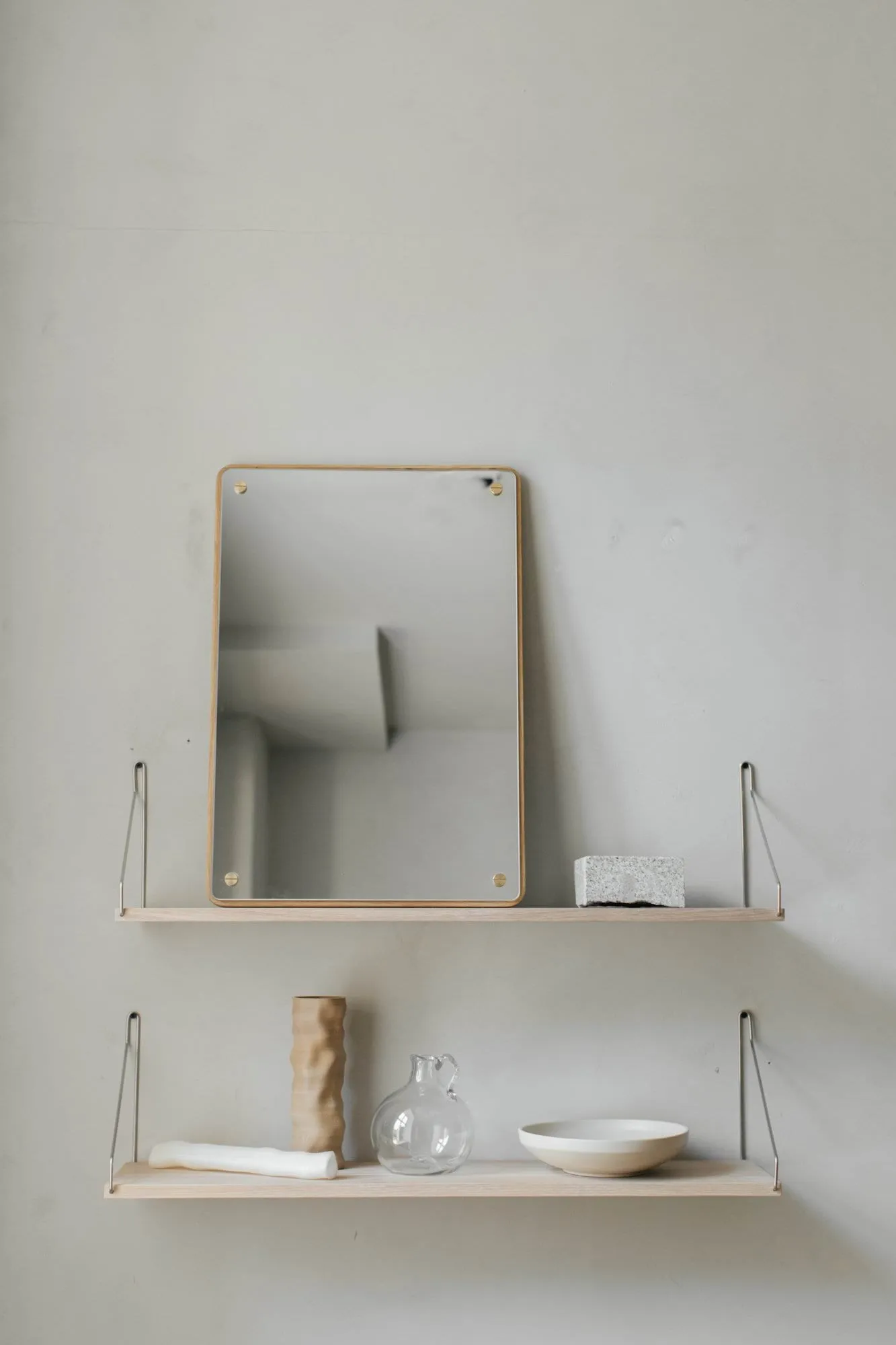 Lustro RM-1 Rectangular, Dąb, small, 58x40 cm FRAMA