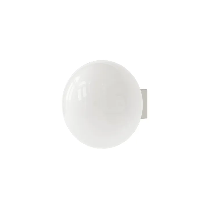 Plafon Ovoid Sconce - Stal nierdzewna, szkło opalowe - FRAMA