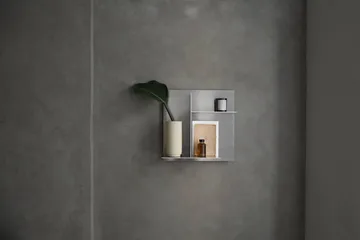 Półka ścienna Rivet Typecase - Aluminium, 44,6x44,6x16,1 cm - FRAMA