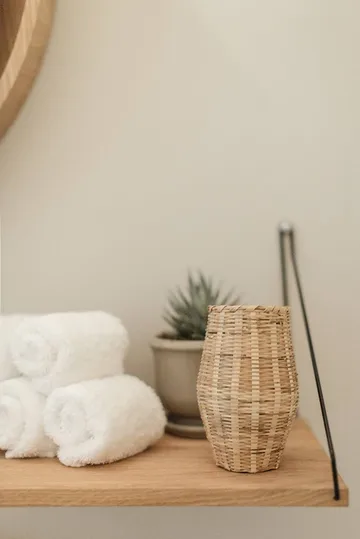 Półka ścienna Single Shelf - Dąb-czarny, 40x27 cm - FRAMA