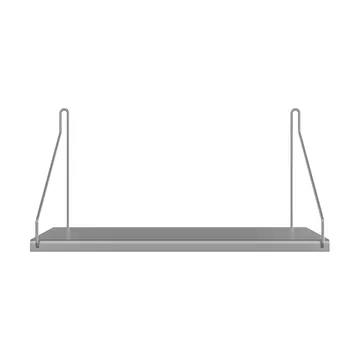 Półka ścienna Single Shelf - Stal nierdzewna, 40x20 cm - FRAMA