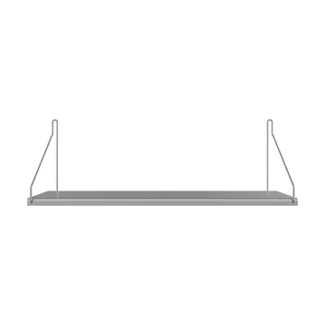 Półka ścienna Single Shelf - Stal nierdzewna, 60x20 cm - FRAMA